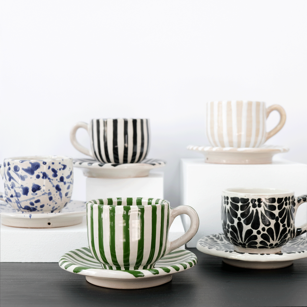 Taza de Cerámica Talavera
