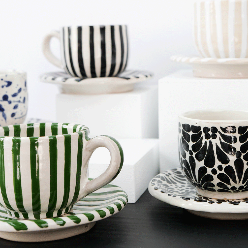 Taza de Cerámica Talavera