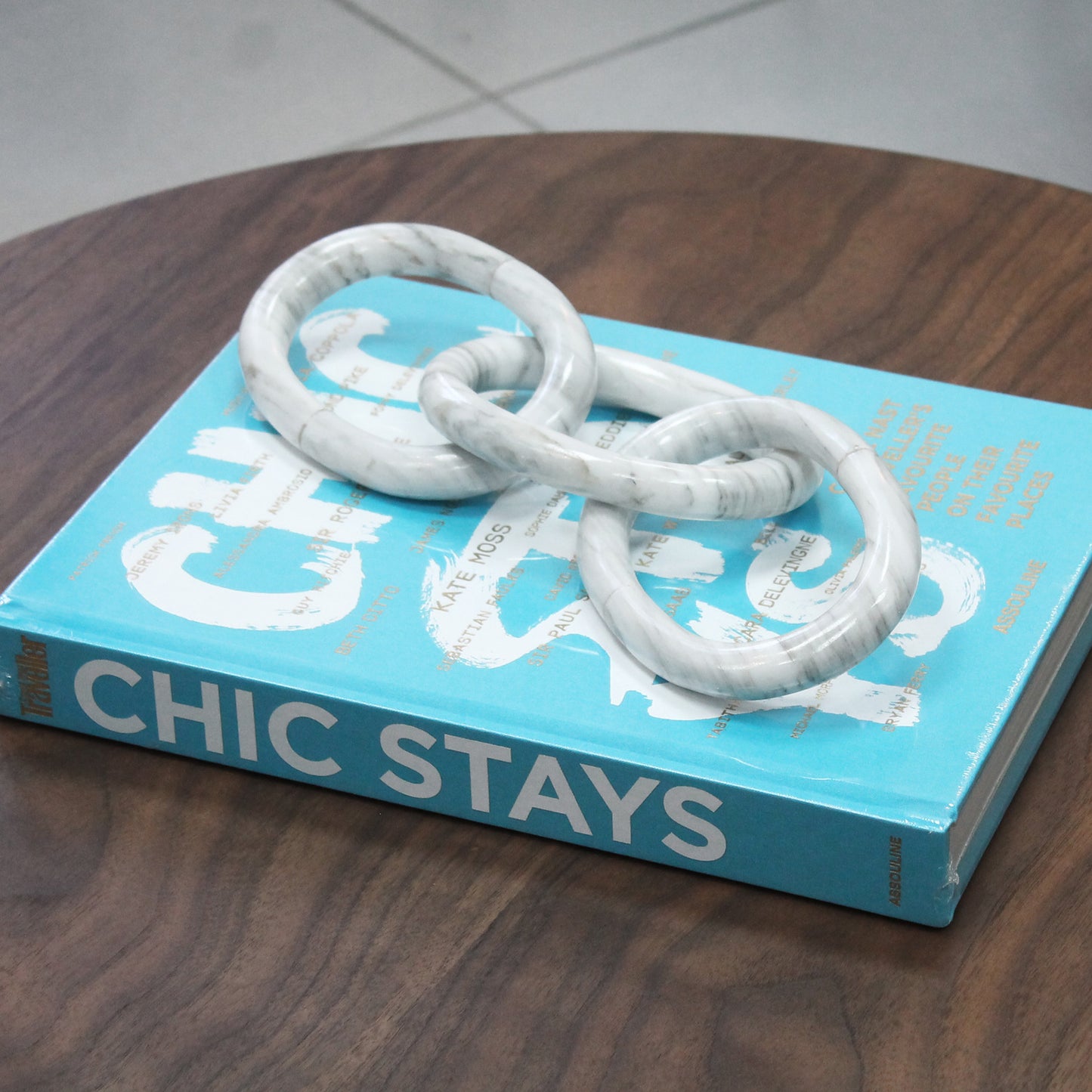 Cadena de mármol (3 Eslabones)